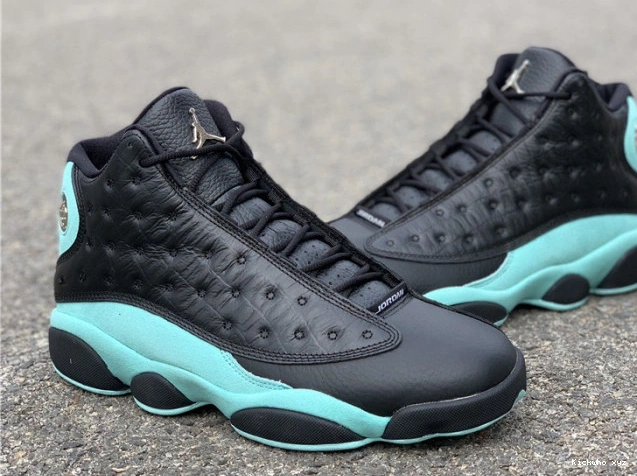 Green 414571-030 Black Air Jordan Island 13 Retro 0817